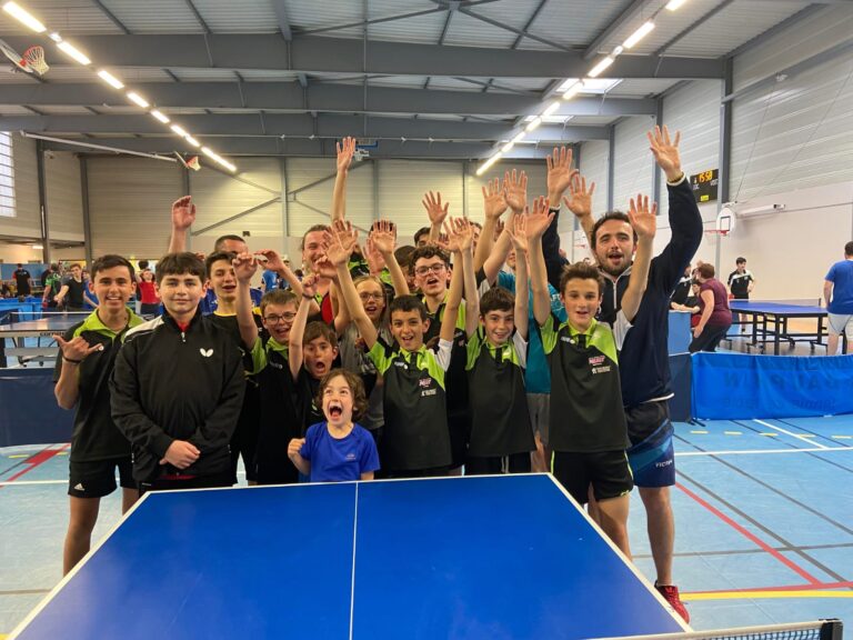 Stage de tennis de table